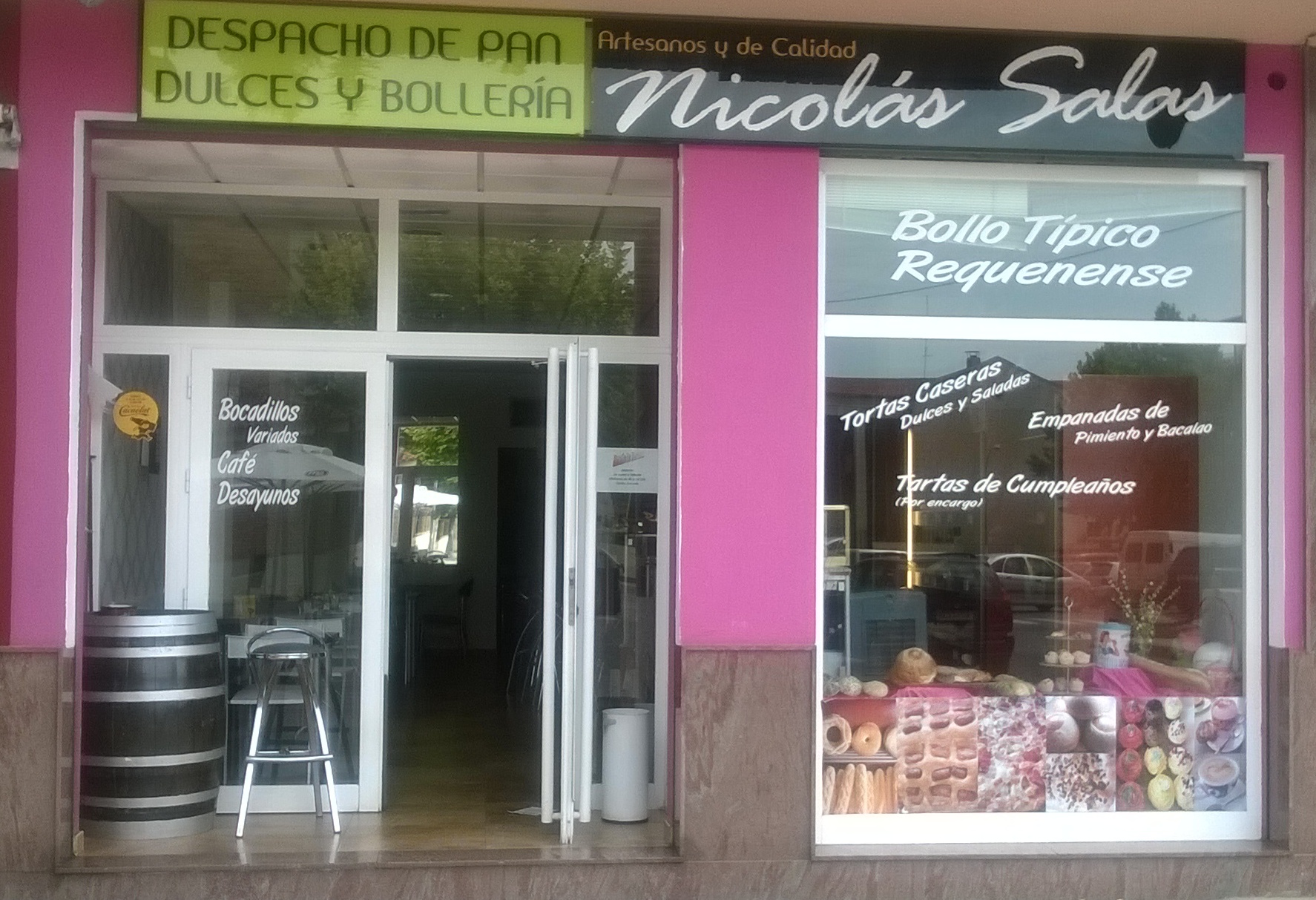 Despacho de pan Nicolás Salas