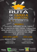 3ª Edición de la “RUTA DE LA CAZUELA Y EL GIN&TONIC’s”