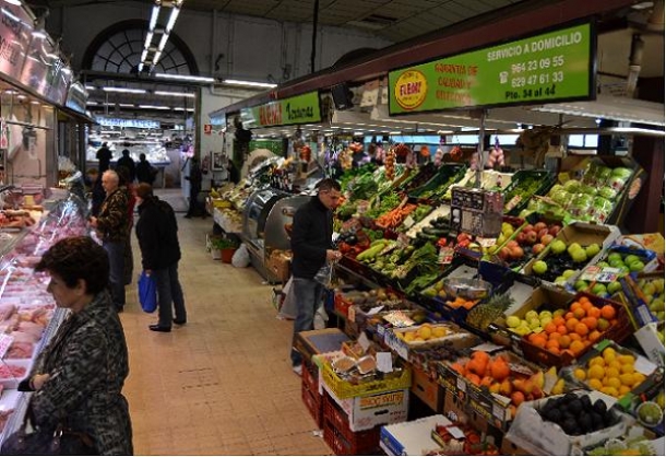 Mercado central fruta