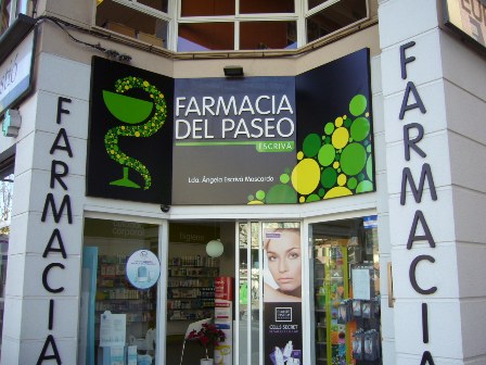 FARMACIA DEL PASEO ( ESCRIVÁ)