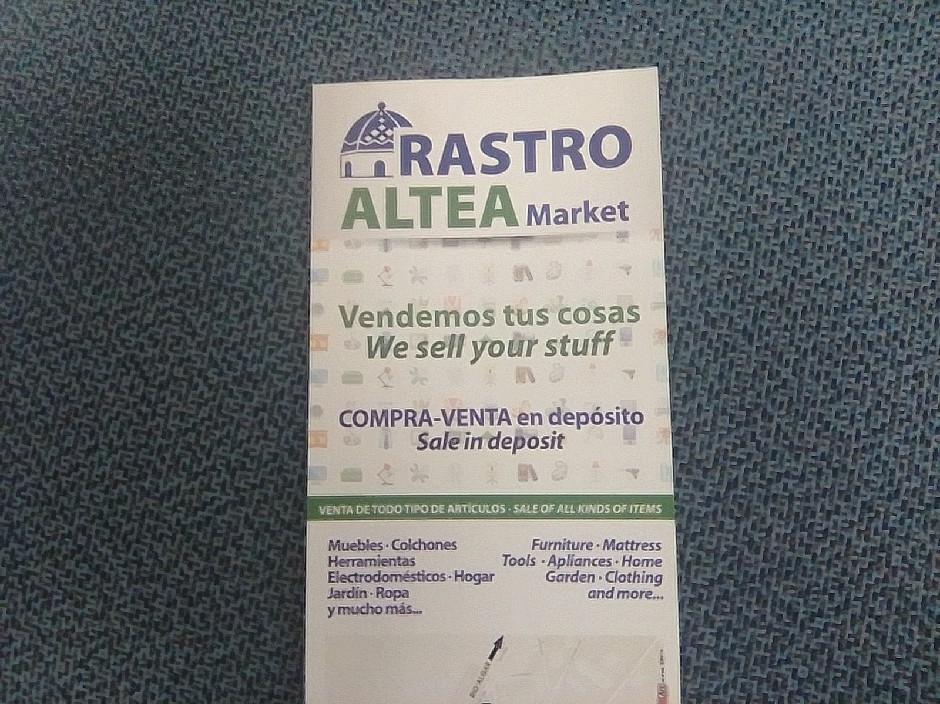 Rastro altea market