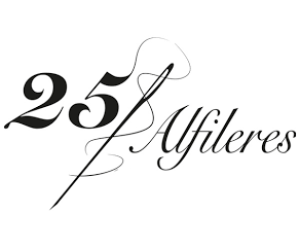 25 ALFILERES