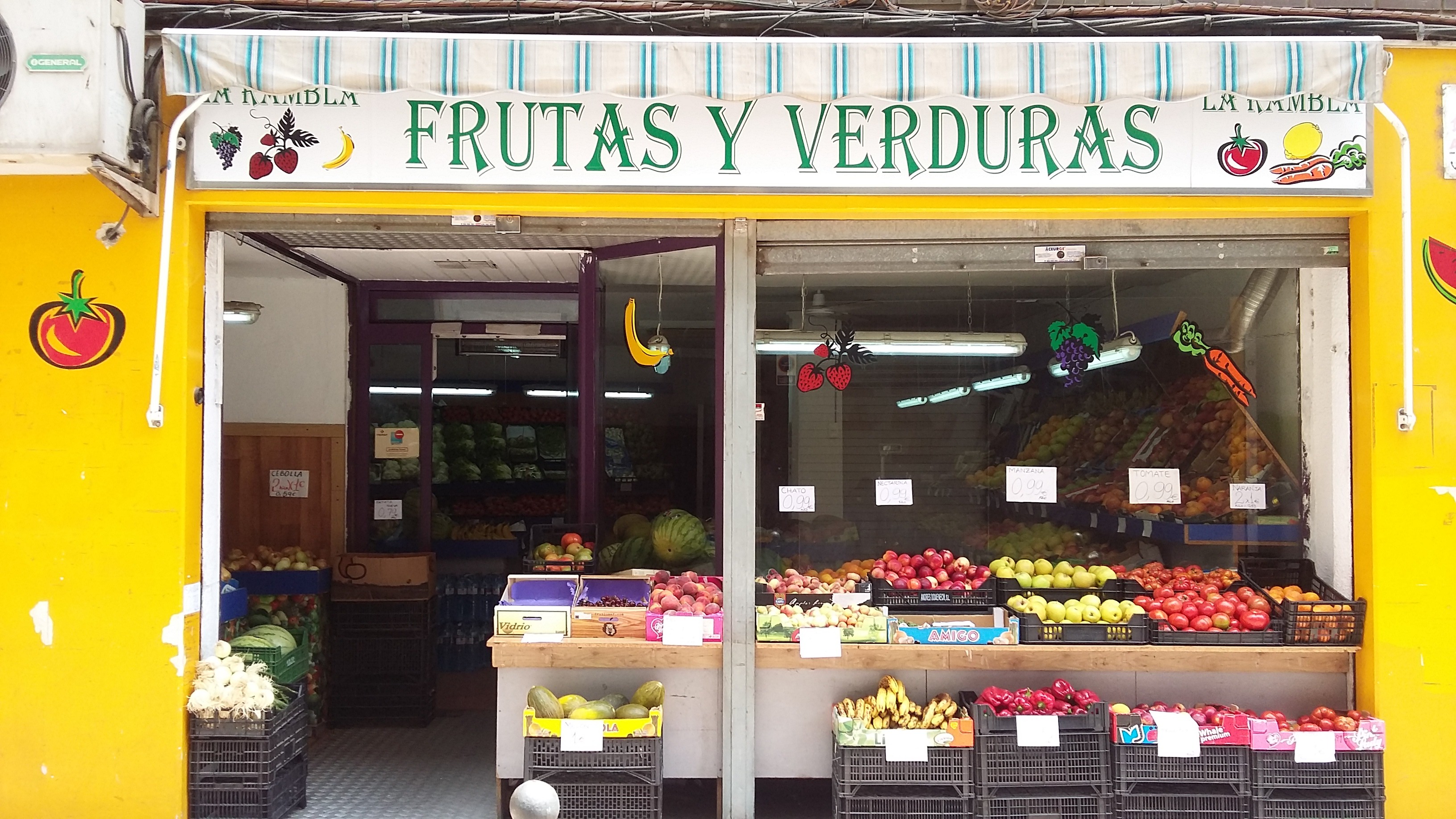 Frutas y verduras Rachid - Rambla de la Independència