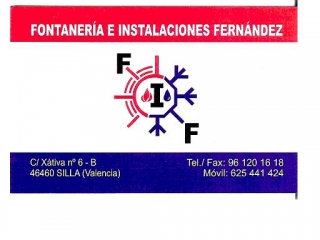 Fontanería e Instalaciones Fernández