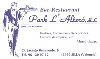 Bar Restaurante Parc L'Alteró