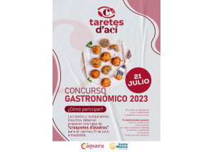 Primera edición del Concurso Gastronómico 'Taretes d'ací'