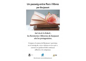Un paseo entre flores y libros por Burjassot