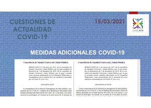 MESURES ADICIONALS COVID-19