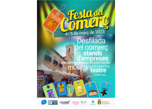 Noves dates per la FESTA DEL COMERÇ de Pedreguer els propers dies 4 i 5 de març de 2023.