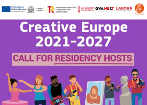 EUROPA CREATIVA - CULTURA MOVES EUROPE 2024 - AJUDES PER A RESIDÈNCIES