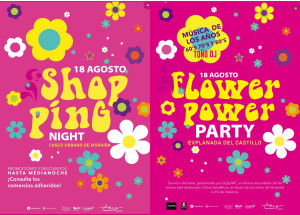 Teulada Moraira Shopping Night i Flower Power Party
