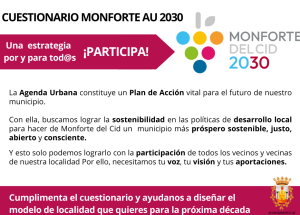 CUESTIONARIO AGENDA URBANA MONFORTE 2030