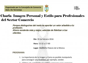 CHARLA IMAGEN PERSONAL Y ESTILO PARA PROFESIONALES DEL SECTOR COMERCIO