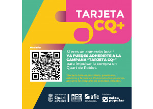 Campaña promoción compra local: TARJETAS CQ+