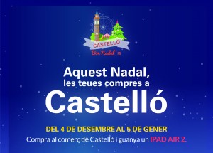 Aquets Nadal, les teues compres a Castelló, la ganadora del IPAD ha resultado Rosa Safont Tena, quien realizó su compra en el establecimiento SHABU sito en calle Alloza 74.