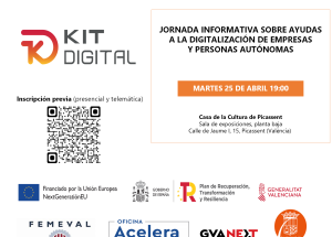 Jornada informativa sobre ayudas a la digitalizaci&oacute;n de empresas y personas aut&oacute;nomas- Kit Digital
