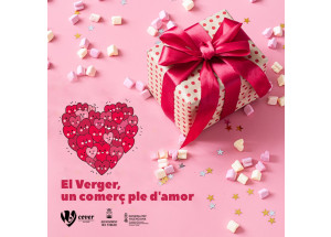 El comercio de El Verger celebra San Valentín recordando a los vecinos del municipio todas las posibilidades que hay para hacer un detalle.
