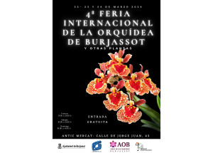 El Antiguo Mercado alberga la IV Feria Internacional de la Orquídea, del 22 al 24 de marzo