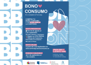 Se pone en marcha la quinta edición del 'Bono Consumo'.