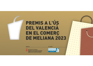 Premios al uso del valenciano en el comercio de Meliana 2023