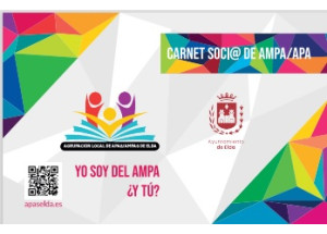 CARNET SOCI@ DE LAS AMPAS DE LOS CENTROS EDUCATIVOS DE ELDA