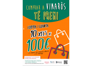 Comercio reparte mil euros en la campaña 'Comprar en Vinaròs tiene premio'