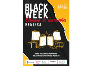 Benissa celebra la Black Week del 22 al 27 de noviembre.