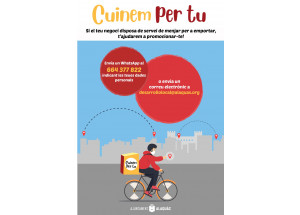 Alaquàs lanza 'Cuinem per tu', una iniciativa para animar a pedir comida a domicilio en los bares y restaurantes del municipio