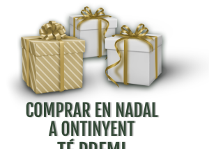Inicio campaña de promoción comercial 'Comprar en Nadal a Ontinyent té premi'