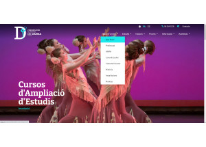 El Conservatorio de Danza de Alcoy estrena web