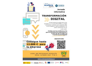 Transformación Digital: consigue hasta 12.000€ para digitalizar tu empresa