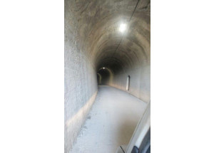 Acaben les obres per posar llum als túnels de la via verda