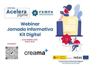 Creama organitza un webinar sobre el Kit Digital dirigit a PIMES i persones autònomes.
