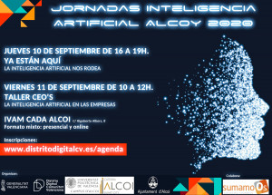  Alcoi acollirà al setembre les ‘I Jornades d'Intel·ligència Artificial’ per a donar a conéixer l'aplicació pràctica de la tecnològica a la ciutadania