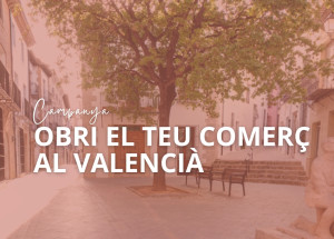 Campaña Obri el teu comerç al valencià